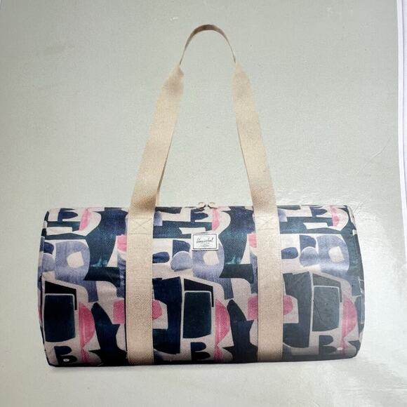 Herschel Supply Foldable Duffel Bag Multicolor 22L Capacity Ripstop Lightweight - Picture 1 of 7